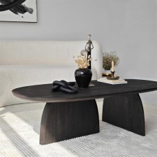 MIAMI - Hebblife Table Basse Centrale en Bois Massif